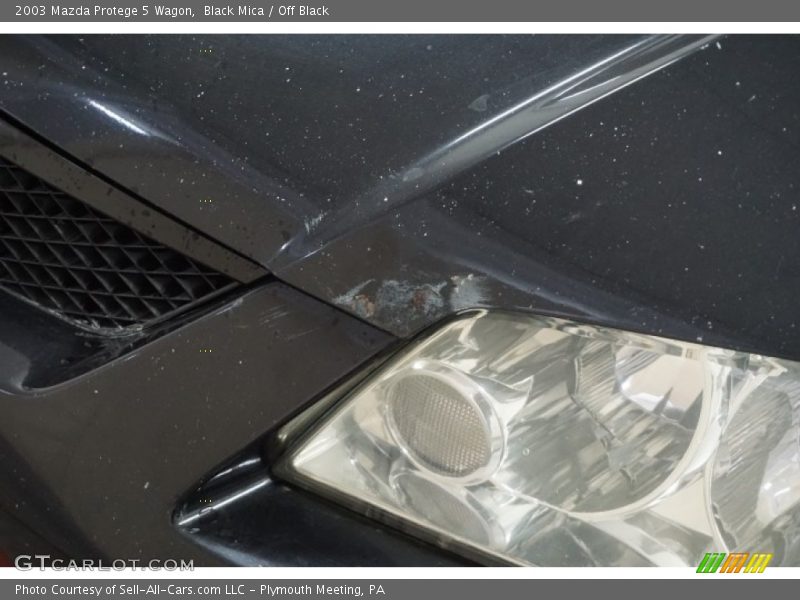 Black Mica / Off Black 2003 Mazda Protege 5 Wagon