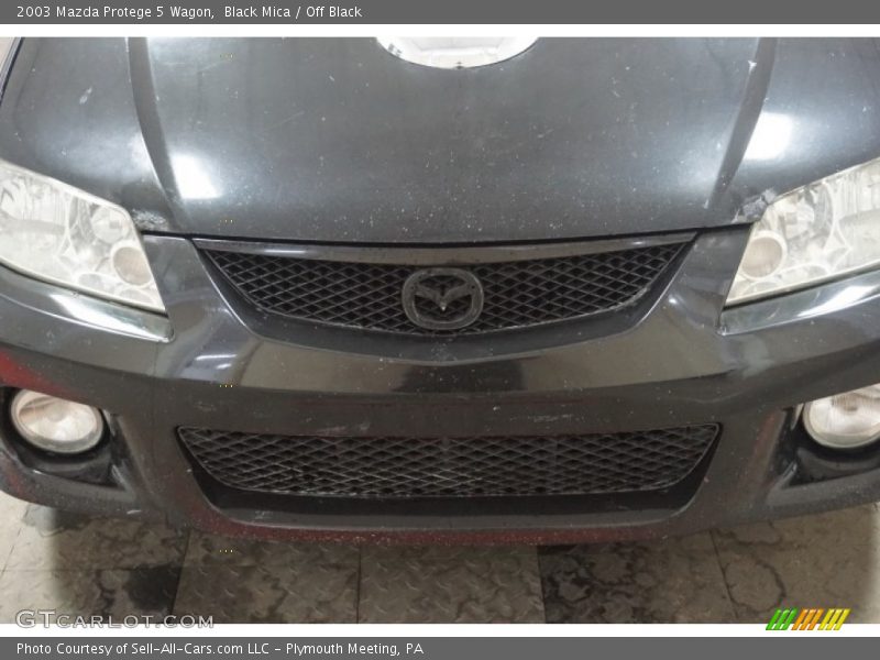Black Mica / Off Black 2003 Mazda Protege 5 Wagon