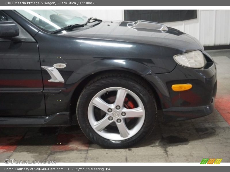 Black Mica / Off Black 2003 Mazda Protege 5 Wagon