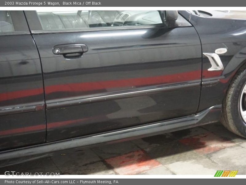 Black Mica / Off Black 2003 Mazda Protege 5 Wagon