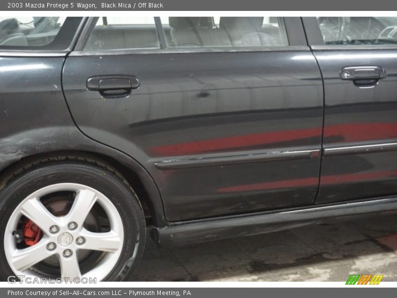 Black Mica / Off Black 2003 Mazda Protege 5 Wagon