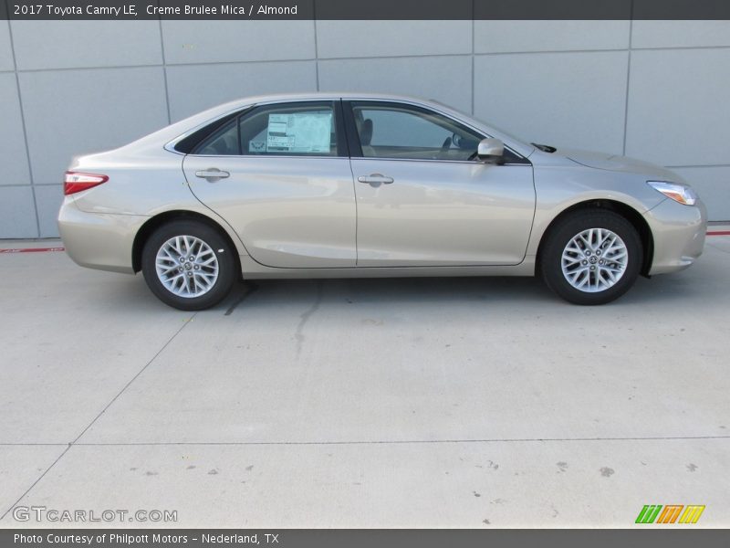  2017 Camry LE Creme Brulee Mica