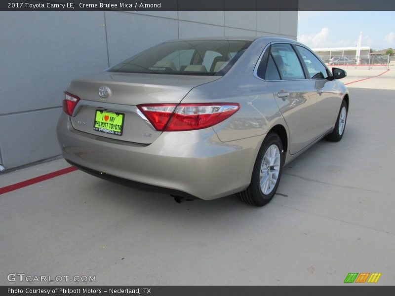 Creme Brulee Mica / Almond 2017 Toyota Camry LE