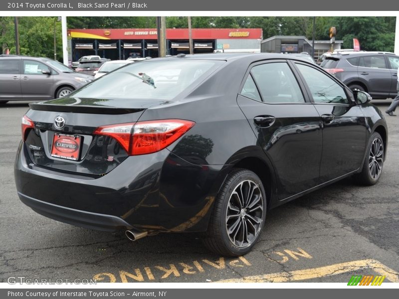 Black Sand Pearl / Black 2014 Toyota Corolla L
