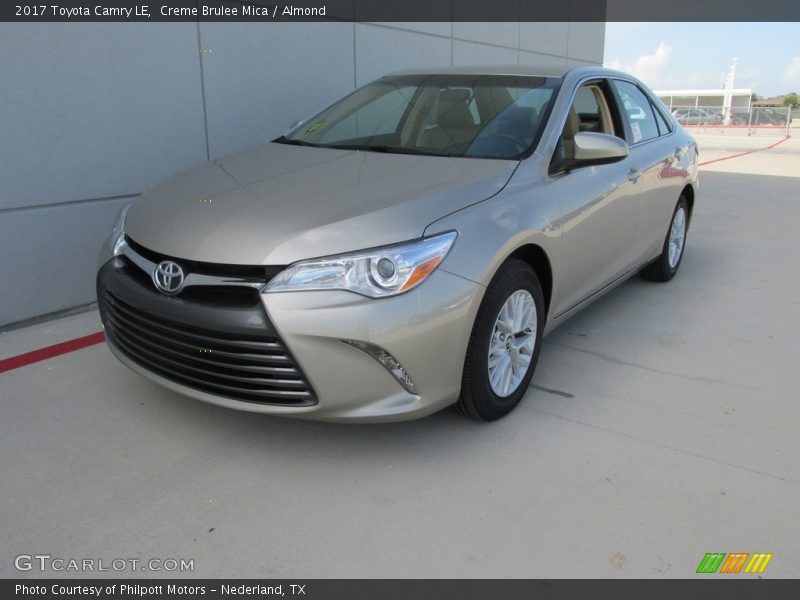 Creme Brulee Mica / Almond 2017 Toyota Camry LE