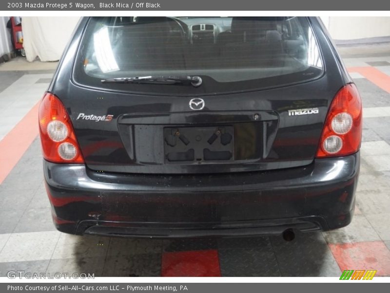 Black Mica / Off Black 2003 Mazda Protege 5 Wagon