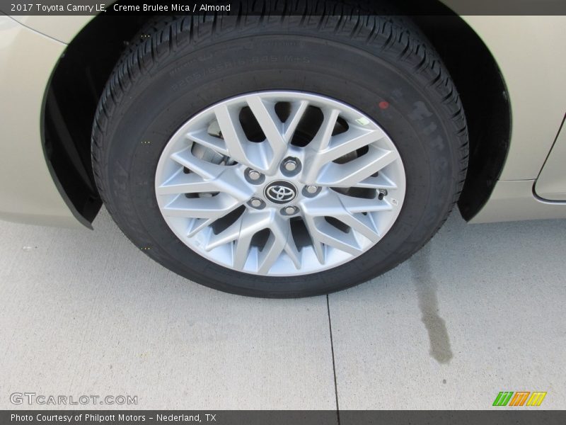  2017 Camry LE Wheel