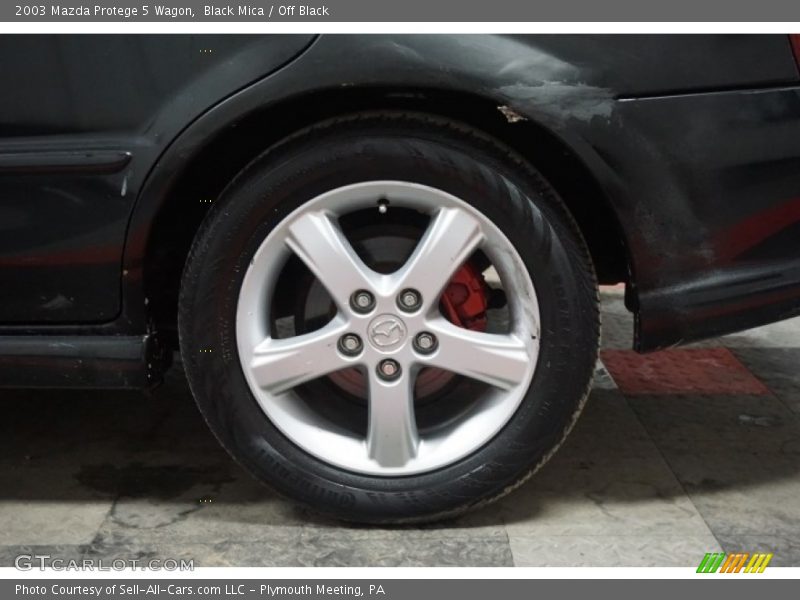 Black Mica / Off Black 2003 Mazda Protege 5 Wagon