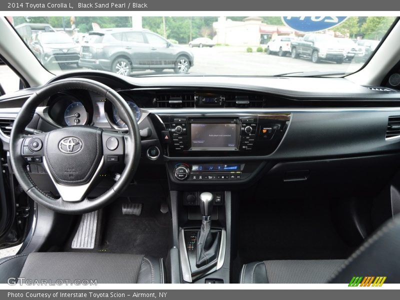Black Sand Pearl / Black 2014 Toyota Corolla L