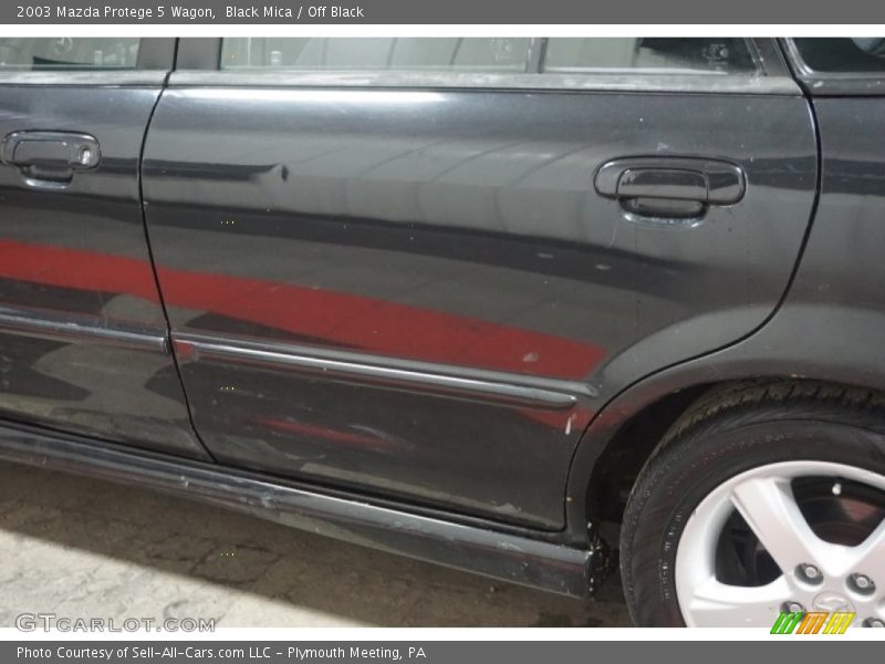 Black Mica / Off Black 2003 Mazda Protege 5 Wagon