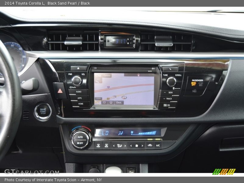Black Sand Pearl / Black 2014 Toyota Corolla L