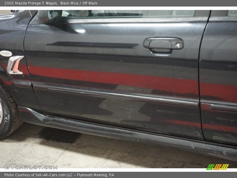 Black Mica / Off Black 2003 Mazda Protege 5 Wagon