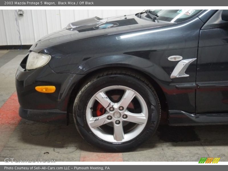 Black Mica / Off Black 2003 Mazda Protege 5 Wagon