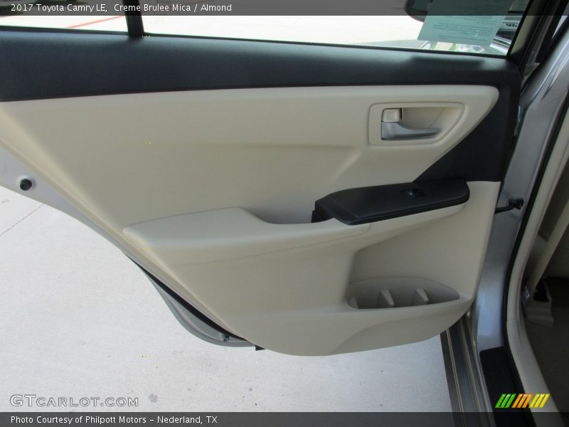 Door Panel of 2017 Camry LE