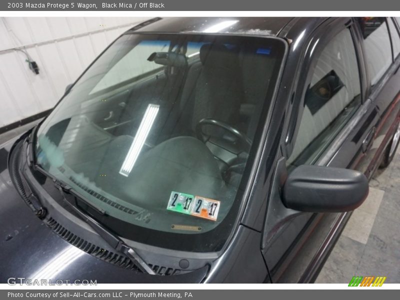 Black Mica / Off Black 2003 Mazda Protege 5 Wagon