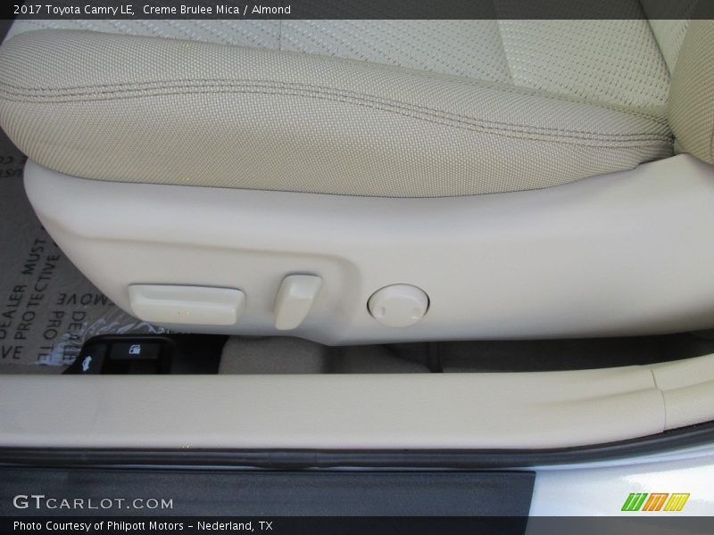 Controls of 2017 Camry LE