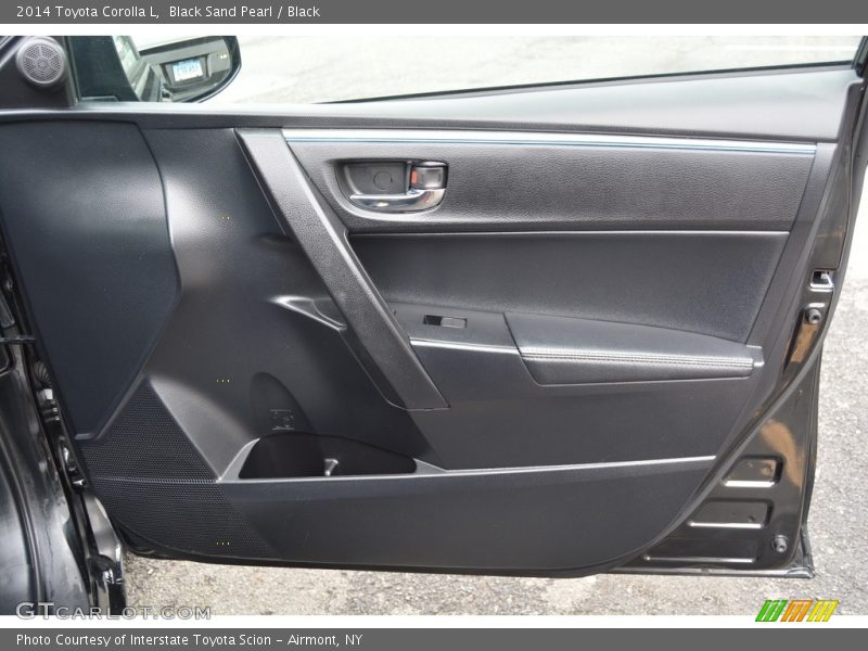 Black Sand Pearl / Black 2014 Toyota Corolla L