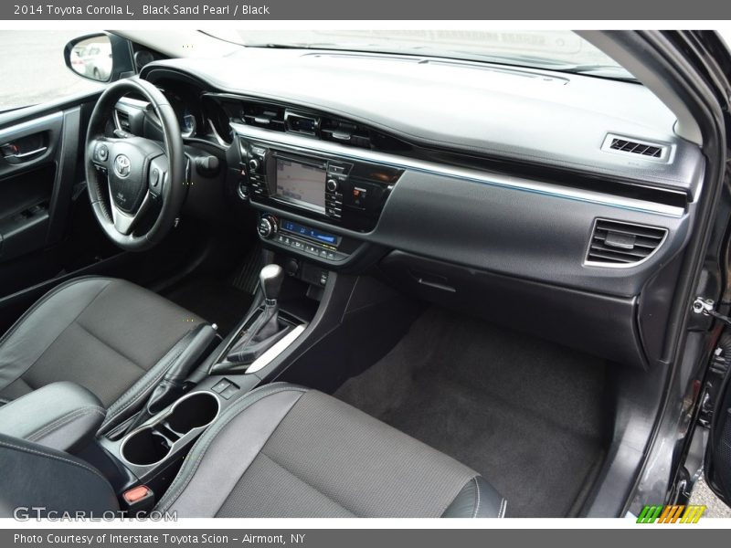 Black Sand Pearl / Black 2014 Toyota Corolla L