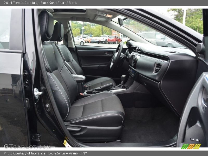 Black Sand Pearl / Black 2014 Toyota Corolla L