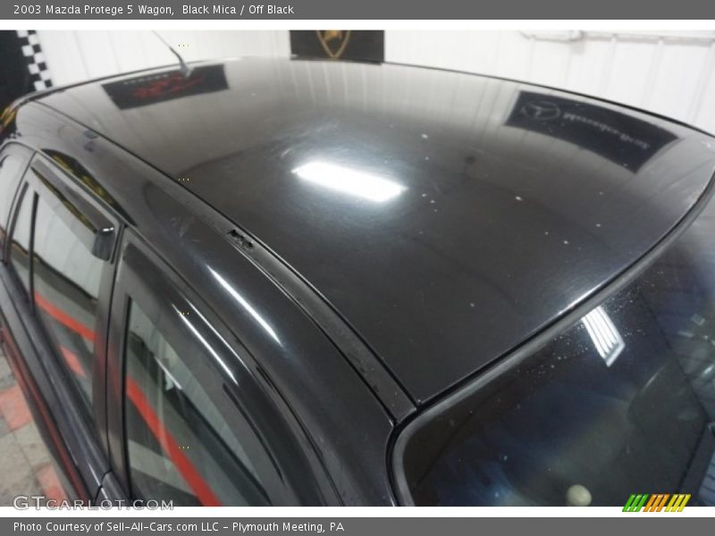 Black Mica / Off Black 2003 Mazda Protege 5 Wagon