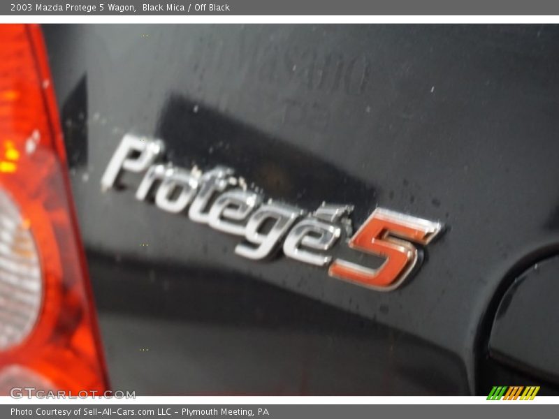 Black Mica / Off Black 2003 Mazda Protege 5 Wagon