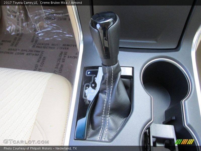  2017 Camry LE 6 Speed ECT-i Automatic Shifter