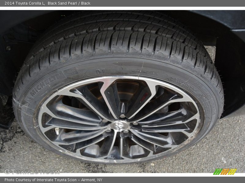Black Sand Pearl / Black 2014 Toyota Corolla L