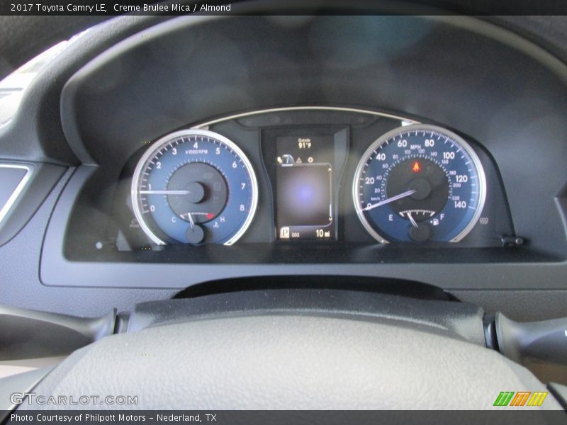  2017 Camry LE LE Gauges