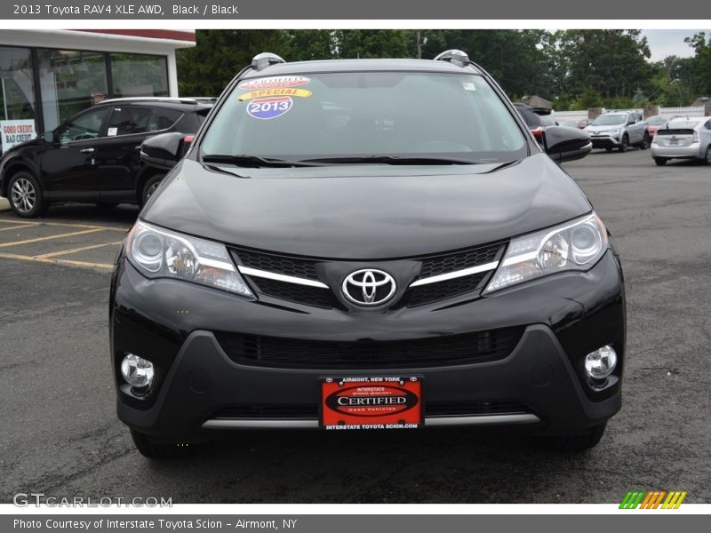 Black / Black 2013 Toyota RAV4 XLE AWD
