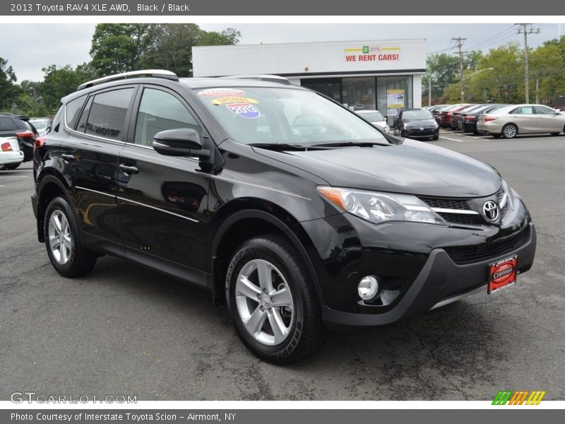 Black / Black 2013 Toyota RAV4 XLE AWD