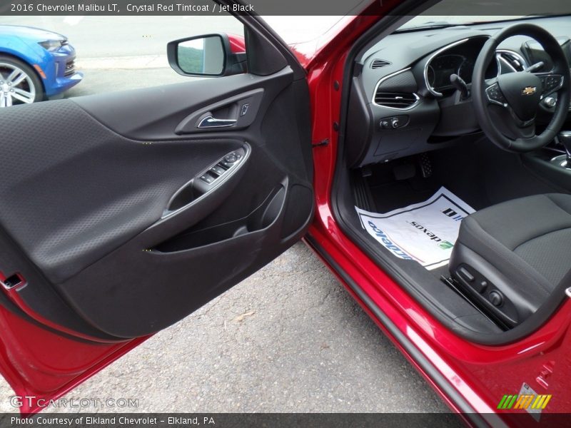 Crystal Red Tintcoat / Jet Black 2016 Chevrolet Malibu LT
