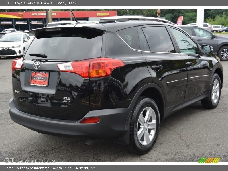 Black / Black 2013 Toyota RAV4 XLE AWD
