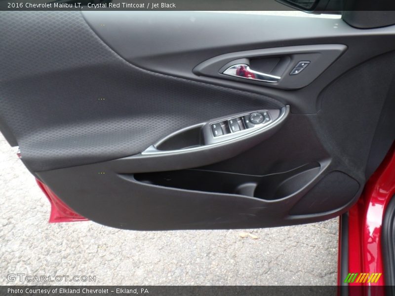 Crystal Red Tintcoat / Jet Black 2016 Chevrolet Malibu LT