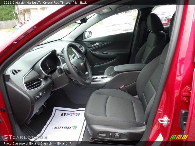 Crystal Red Tintcoat / Jet Black 2016 Chevrolet Malibu LT