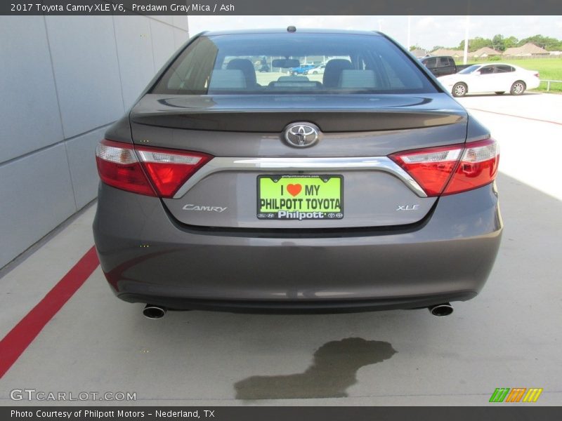 Predawn Gray Mica / Ash 2017 Toyota Camry XLE V6