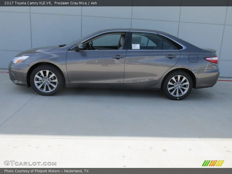 Predawn Gray Mica / Ash 2017 Toyota Camry XLE V6