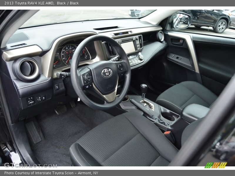 Black / Black 2013 Toyota RAV4 XLE AWD