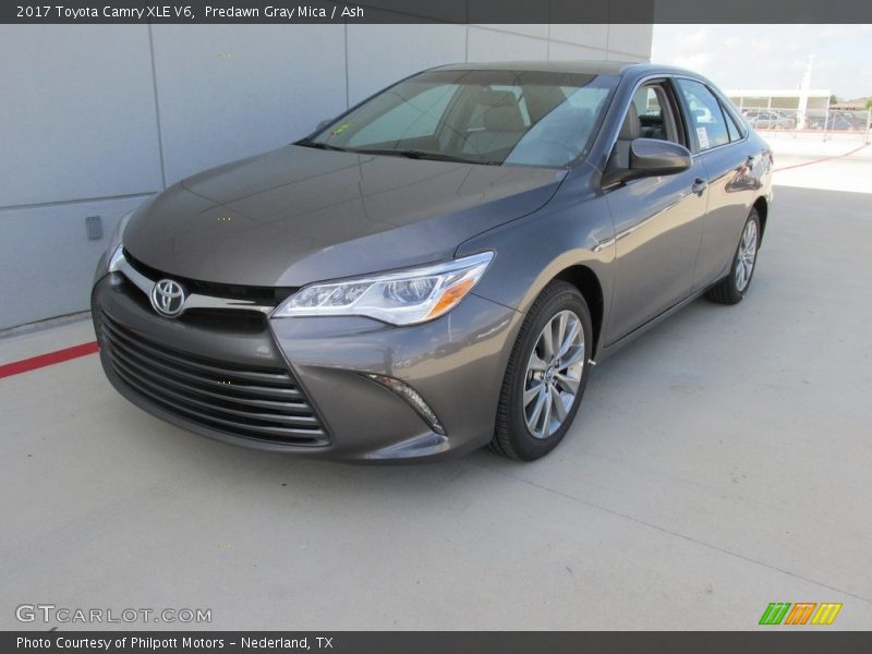 Predawn Gray Mica / Ash 2017 Toyota Camry XLE V6