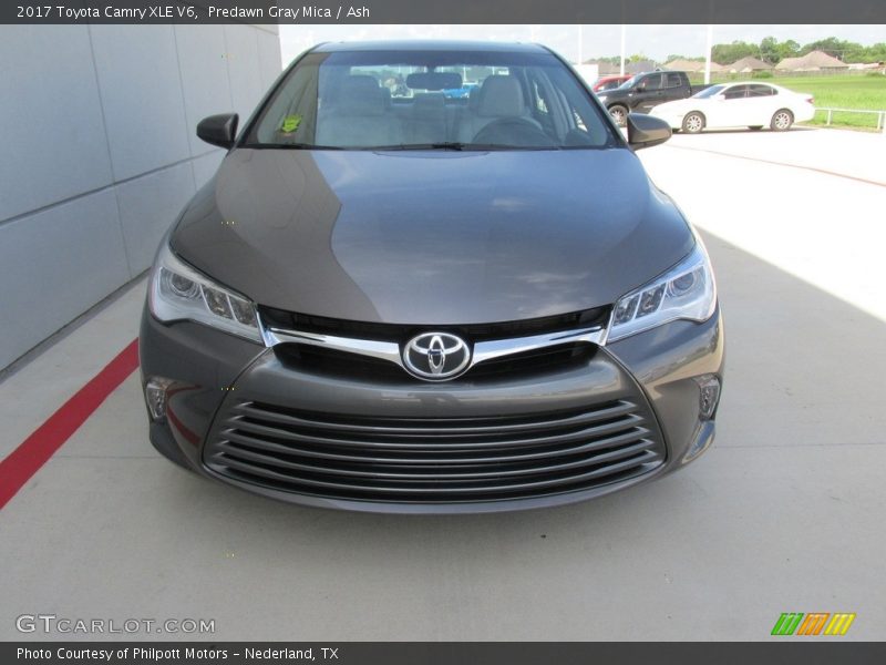 Predawn Gray Mica / Ash 2017 Toyota Camry XLE V6