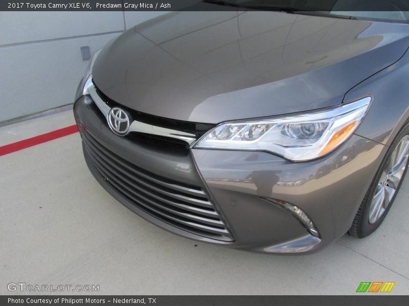 Predawn Gray Mica / Ash 2017 Toyota Camry XLE V6
