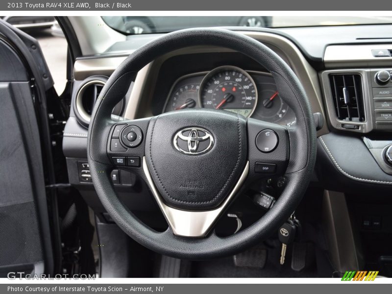 Black / Black 2013 Toyota RAV4 XLE AWD