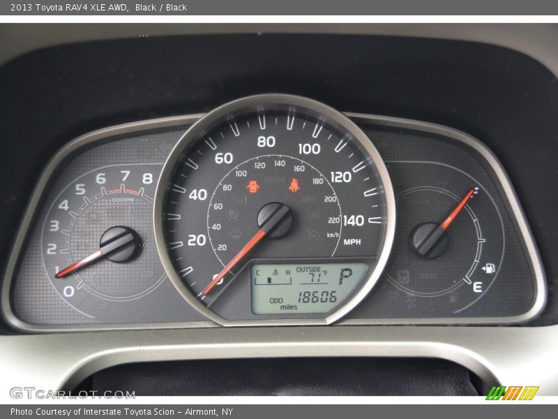 Black / Black 2013 Toyota RAV4 XLE AWD