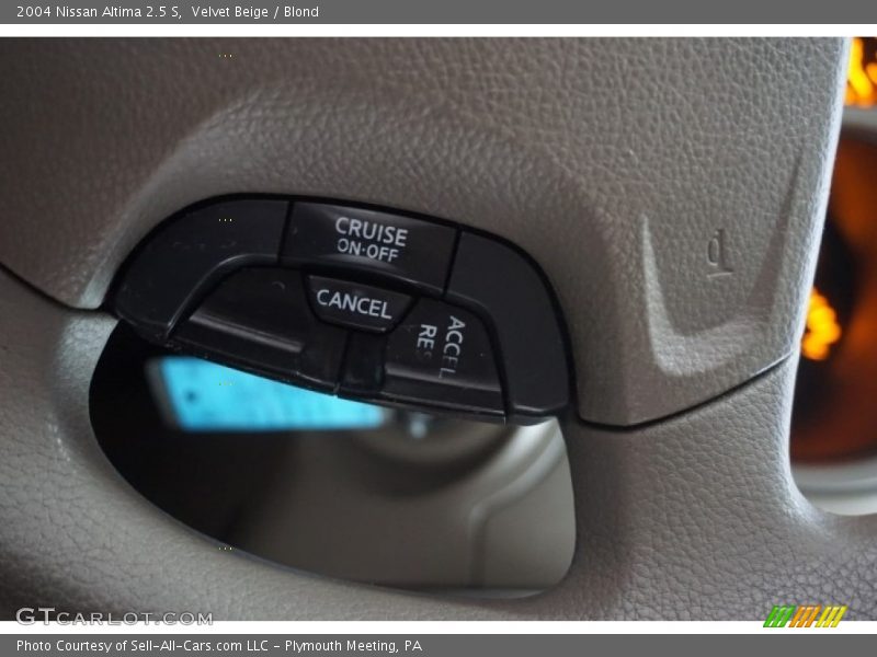 Velvet Beige / Blond 2004 Nissan Altima 2.5 S