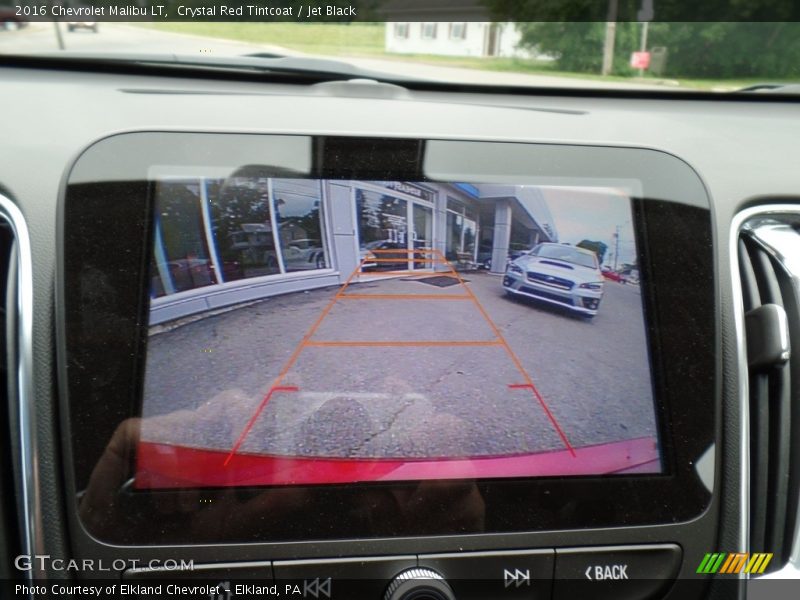 Crystal Red Tintcoat / Jet Black 2016 Chevrolet Malibu LT