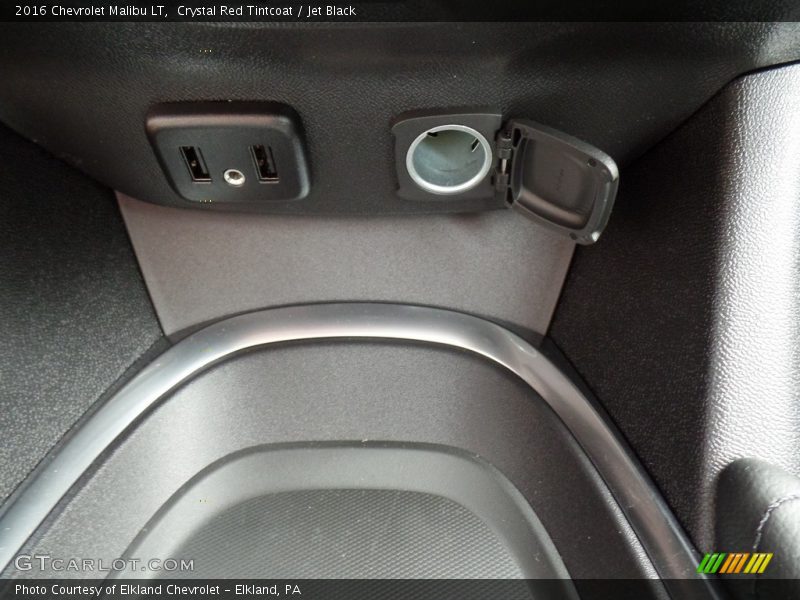 Crystal Red Tintcoat / Jet Black 2016 Chevrolet Malibu LT