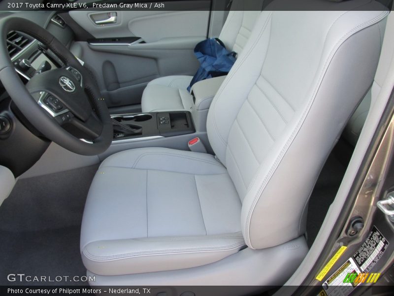 Front Seat of 2017 Camry XLE V6