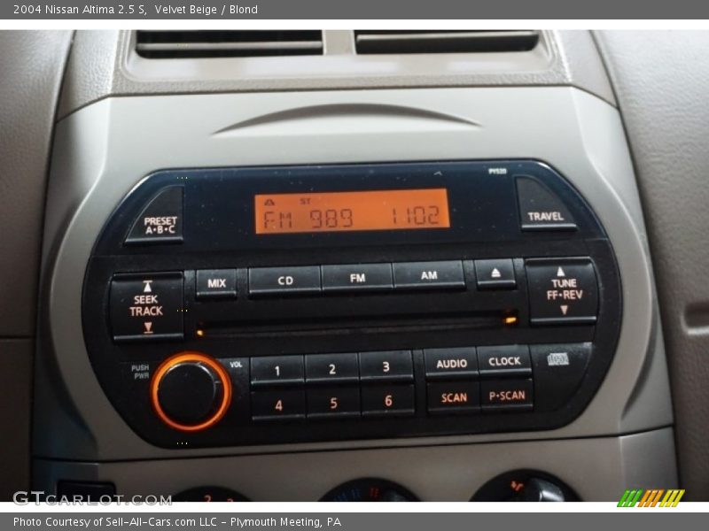 Velvet Beige / Blond 2004 Nissan Altima 2.5 S