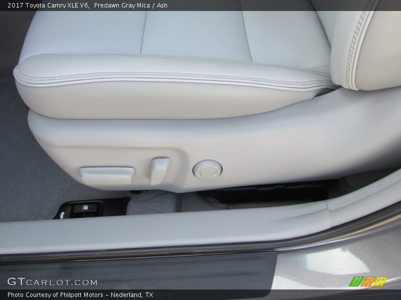 Front Seat of 2017 Camry XLE V6