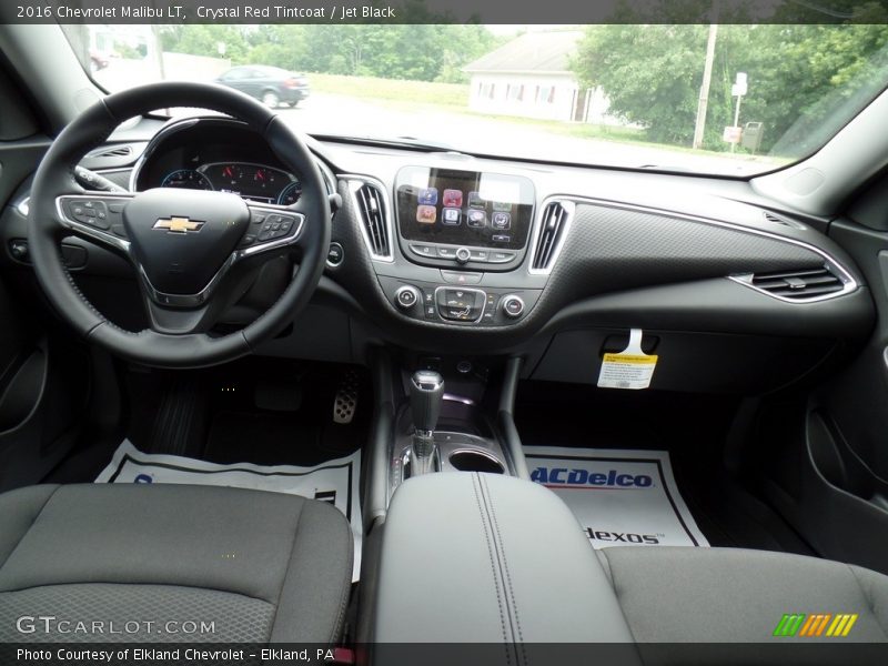 Crystal Red Tintcoat / Jet Black 2016 Chevrolet Malibu LT
