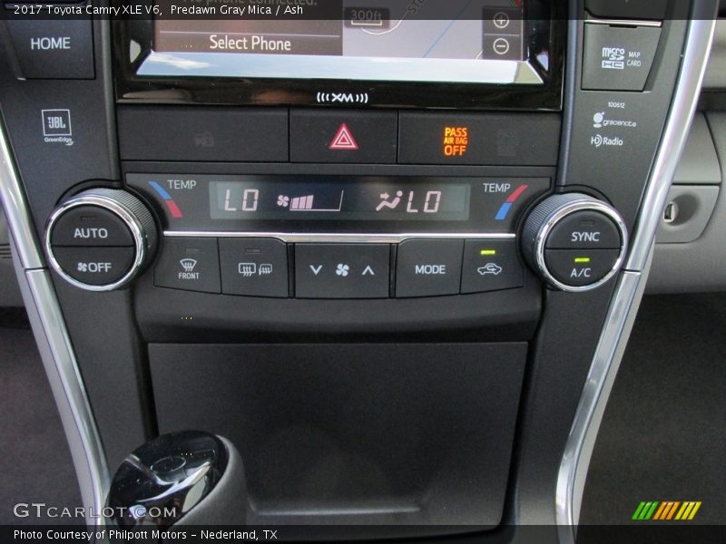 Predawn Gray Mica / Ash 2017 Toyota Camry XLE V6